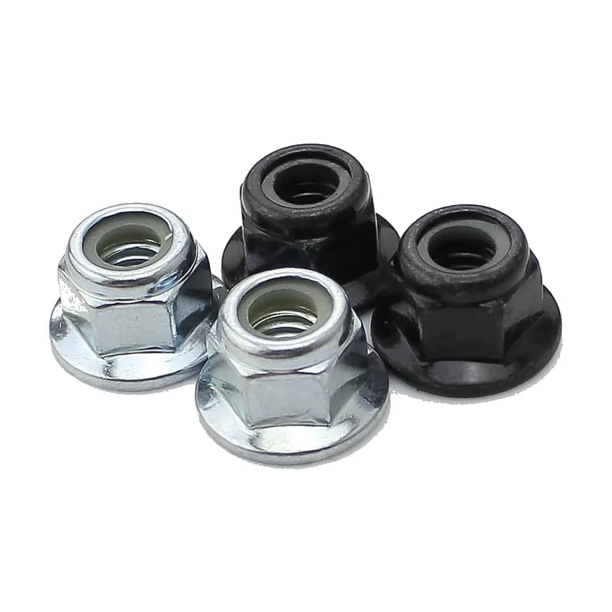 Flange nylock nut