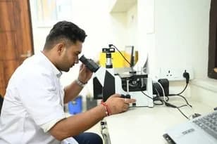 Laboratory measurement of a sample